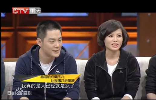 傅程鹏访谈节目前后照片