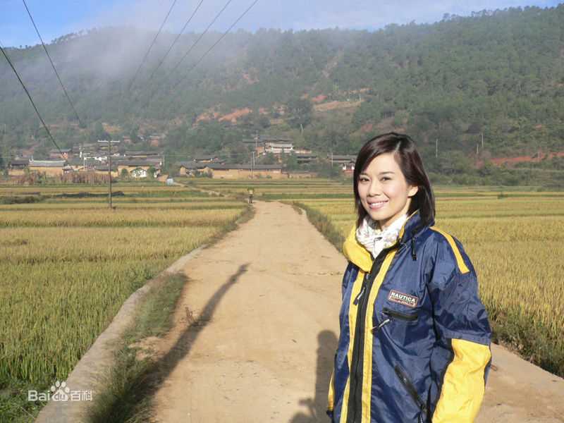 陈松伶(Adia Chan)公益活动生活照