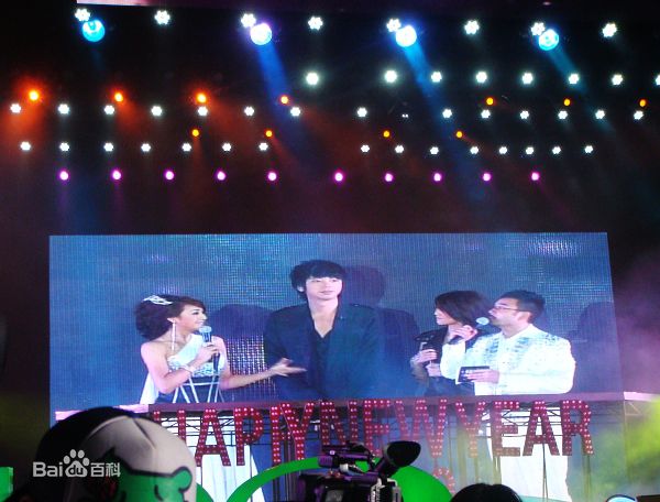 曹颖(Cao Ying)2008至2009跨年演唱会性感图片图集