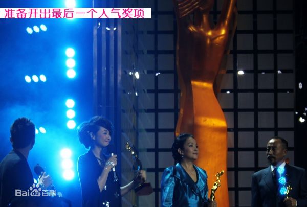 曹颖(Cao Ying)2010年第8届金鹰节前后照片