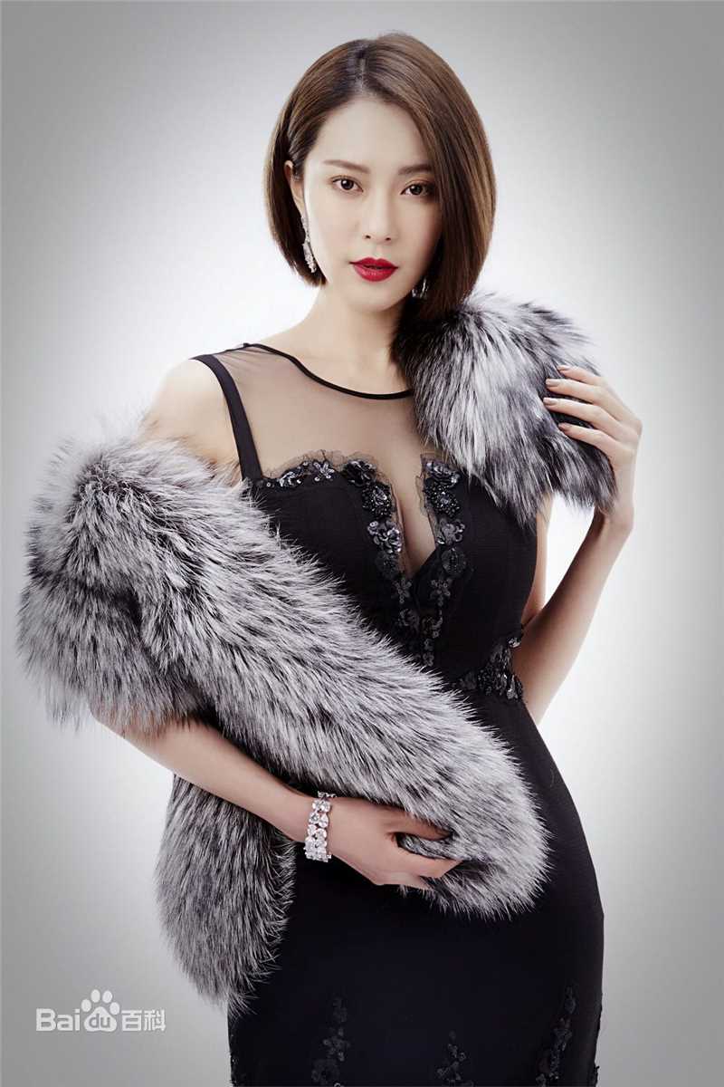 胡然最新短发红唇性感壁纸