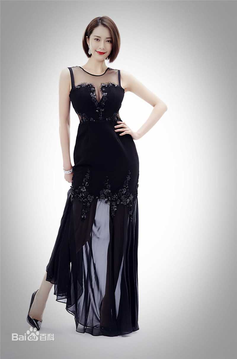 胡然最新短发红唇性感壁纸