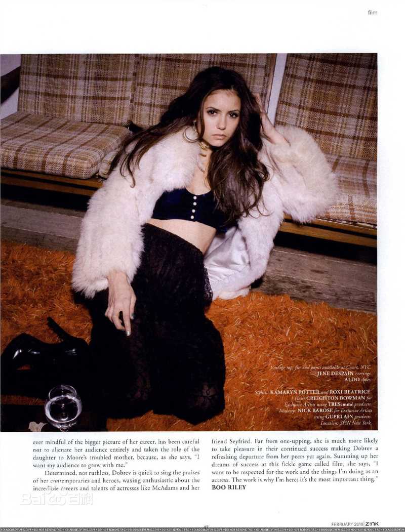 妮娜·杜波夫(Nina Dobrev)精彩图册