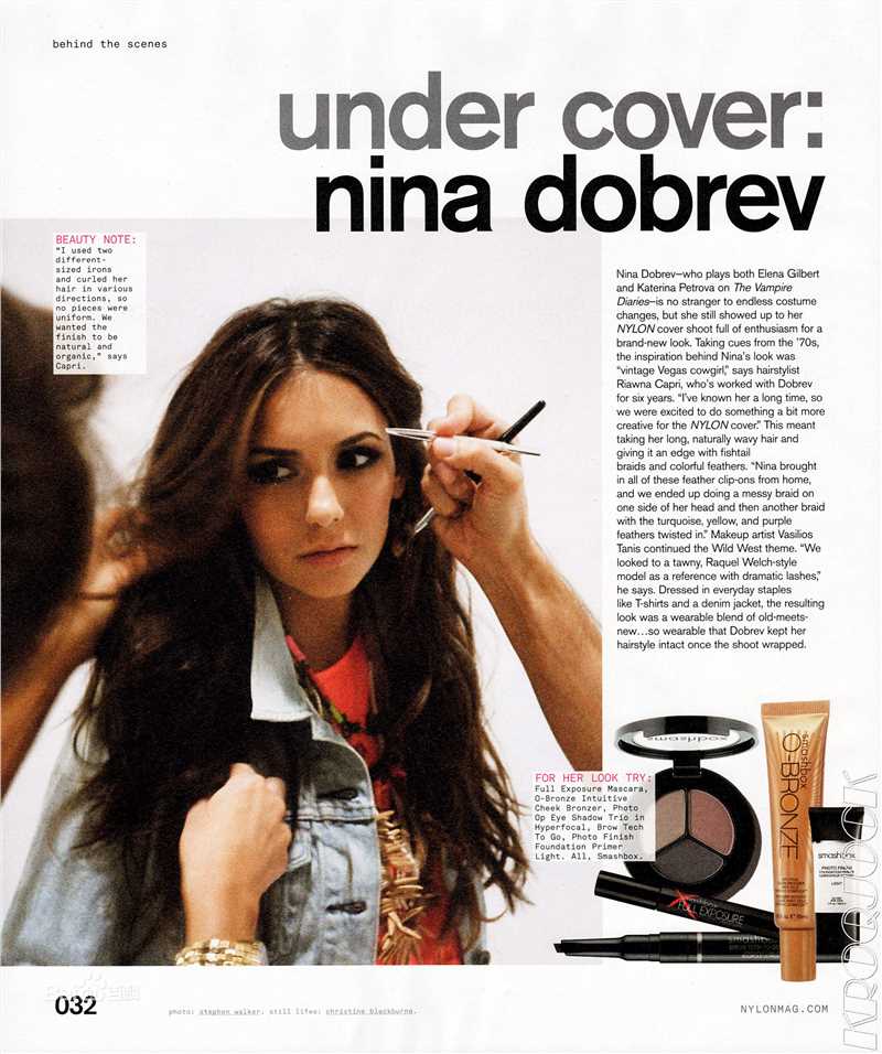 妮娜·杜波夫(Nina Dobrev)精彩图册