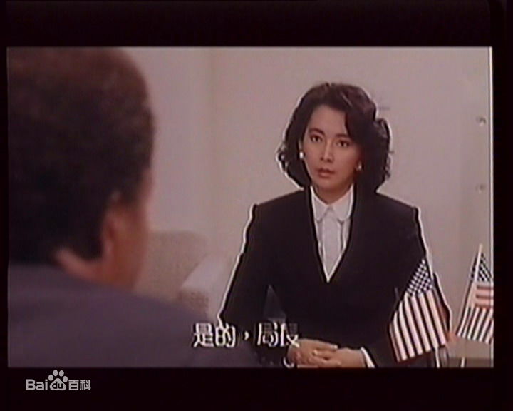 胡慧中(Sibelle Hu)在《中华警花》视频截图中的