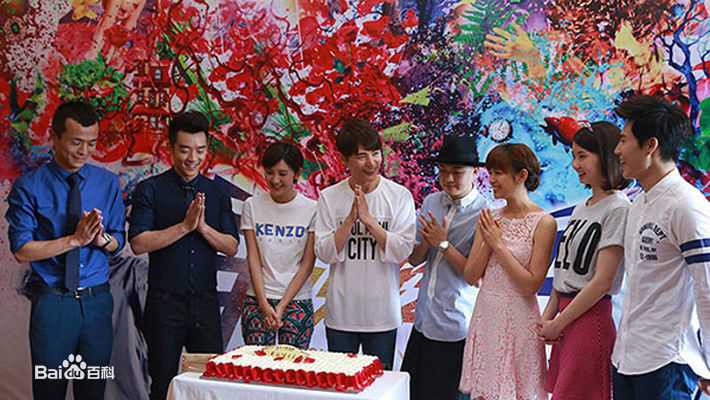 戴睿(Diaz)年少轻狂剧组前后照片