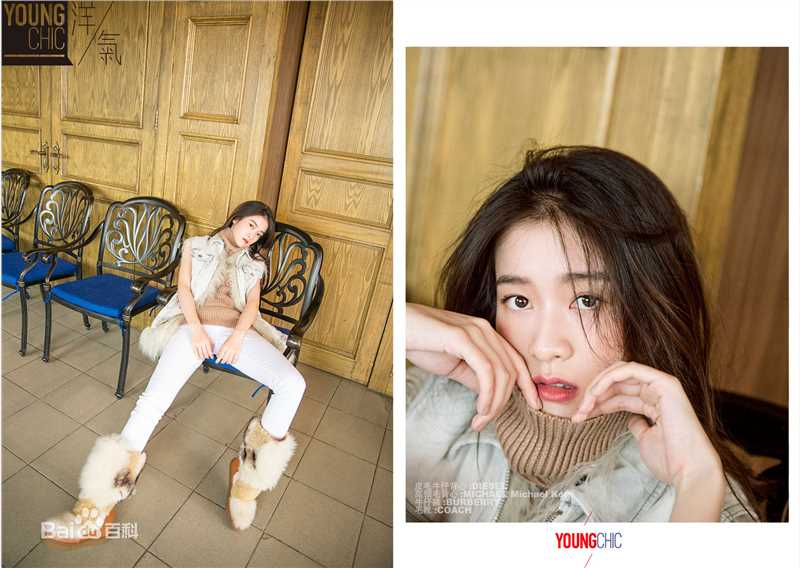 张雪迎(Sophie)洋气  街拍性感图片壁纸