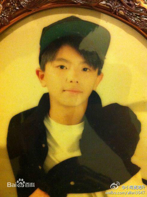 黄鸿升(Alien Huang)早年照前后照片