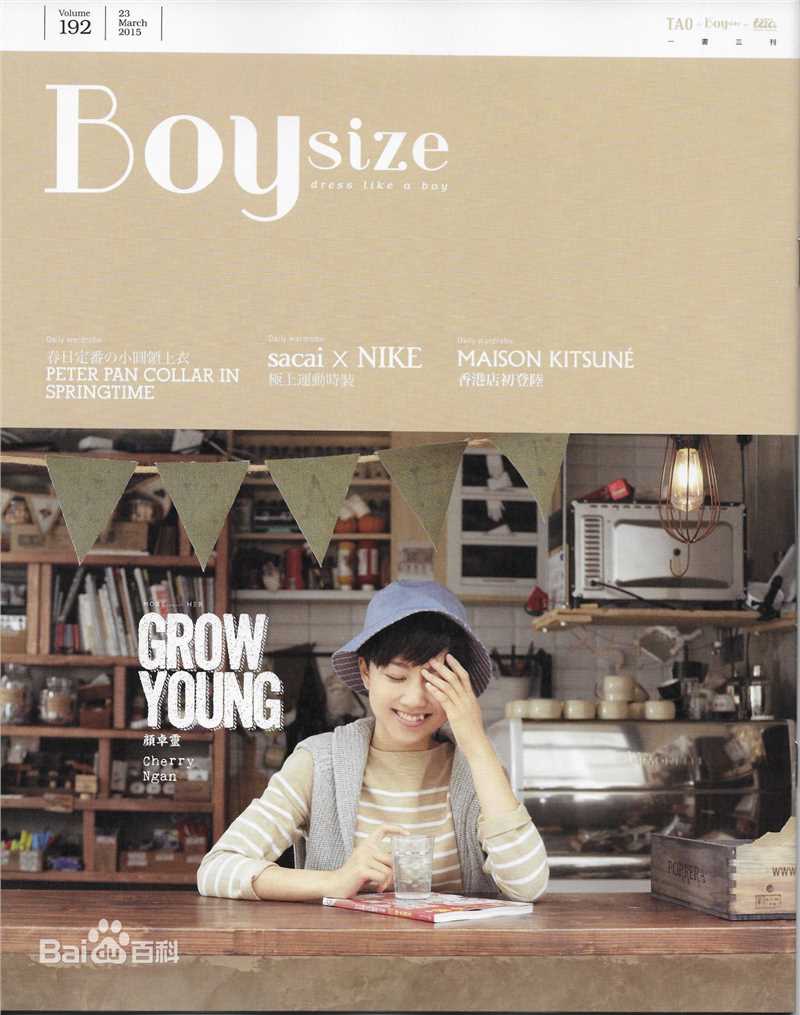颜卓灵(Cherry Ngan)Boysize壁纸壁纸