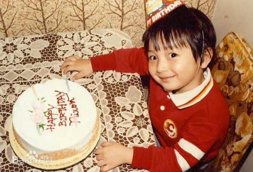 方力申(Alex Fong)小时候生活照相册