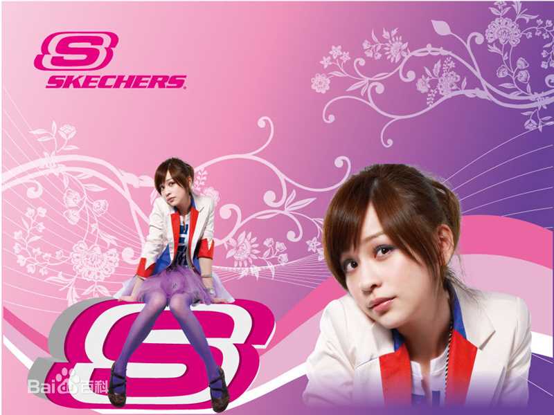 王心凌(Cyndi Wang)心凌代言Skechers前后照片