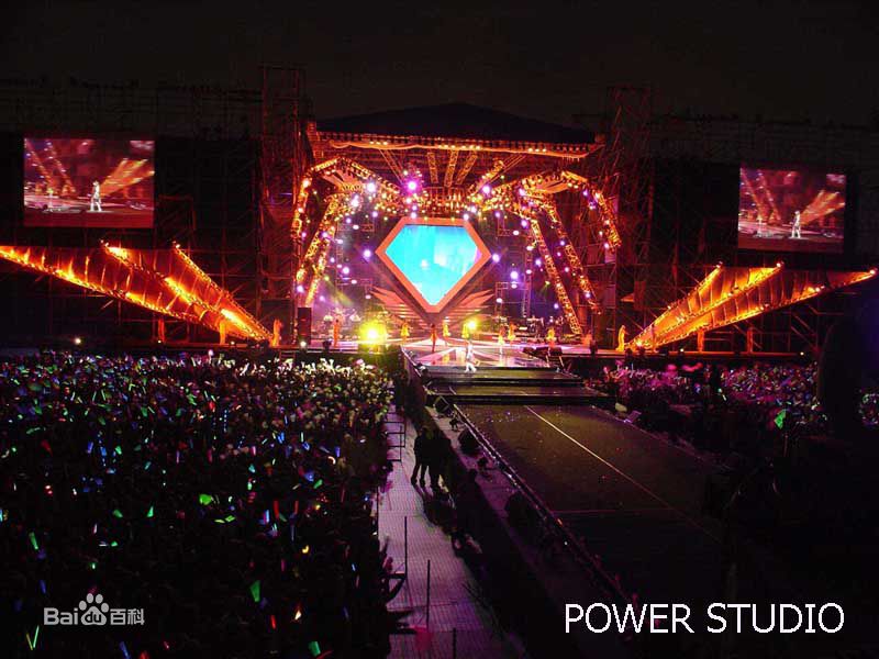 蔡依林(Jolin Tsai、 （韩）、ツァイ イーリン（日）、 （泰）)演唱会人海图壁纸壁纸