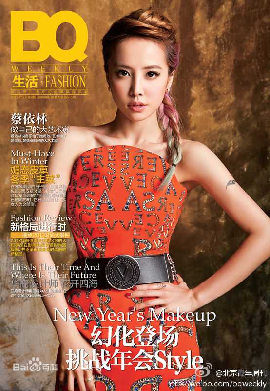 蔡依林(Jolin Tsai、 （韩）、ツァイ イーリン（日）、 （泰）)杂志封面辑