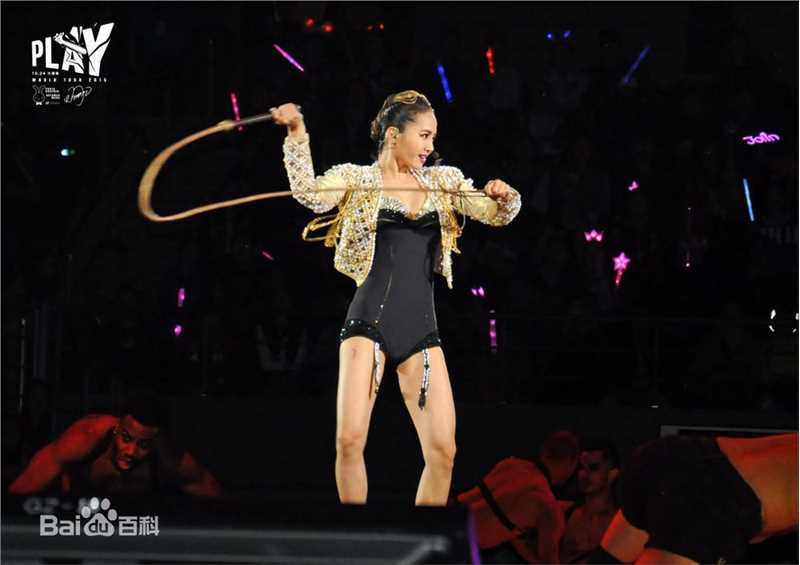 蔡依林(Jolin Tsai、 （韩）、ツァイ イーリン（日）、 （泰）)PLAY世界巡回演唱会1024大连站壁纸壁纸