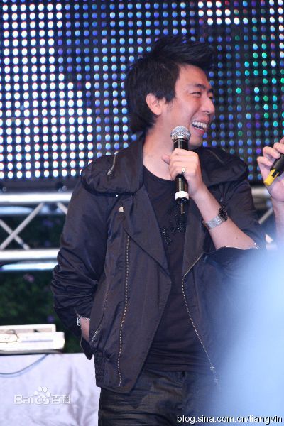 梁赫群(Vicent)工作中照素颜照相册