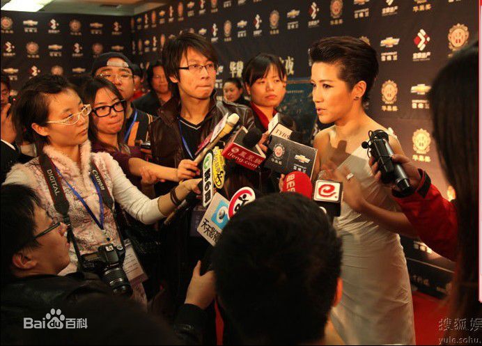 颜丙燕(Yan Bingyan)参加活动素颜照相册