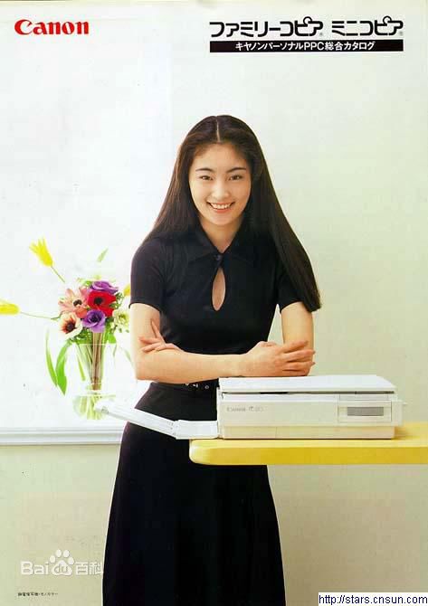 常盘贵子(ときわ たかこ、Takako Tokiwa)广告图素颜照壁纸