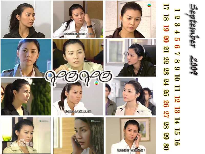 蒙嘉慧(Yoyo Mung)法证先锋素颜照壁纸