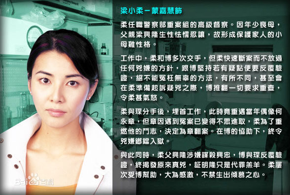 蒙嘉慧(Yoyo Mung)法证先锋最优质剧照