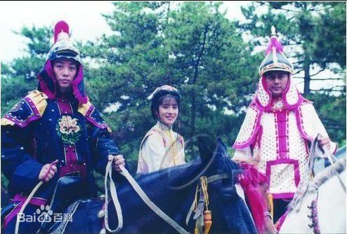 岳翎(LEEN (YUE LING）)1994年《两个永恒之新月格格》最全剧照