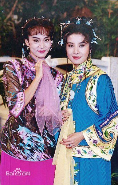 岳翎(LEEN (YUE LING）)1994年《两个永恒之新月格格》最全剧照