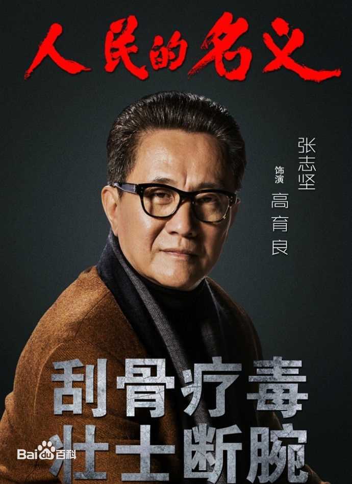 张志坚扮演的高育良素颜照相册