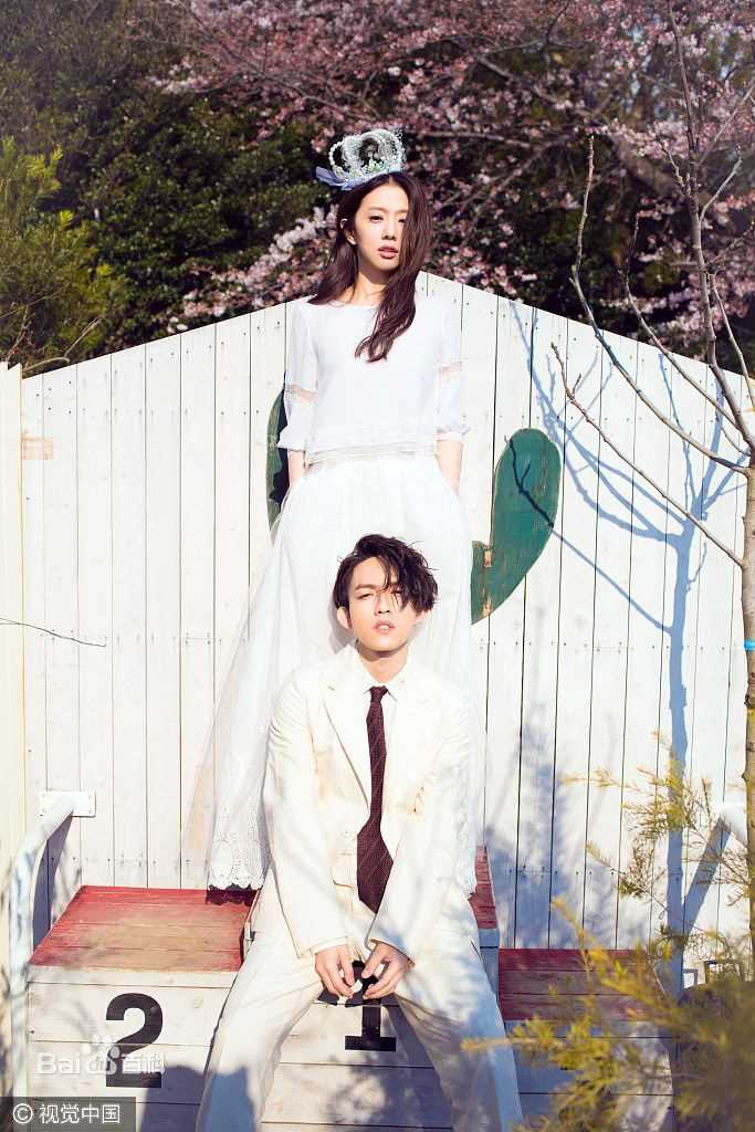 林宥嘉(Yoga Lin)、丁文琪婚纱照图片图集
