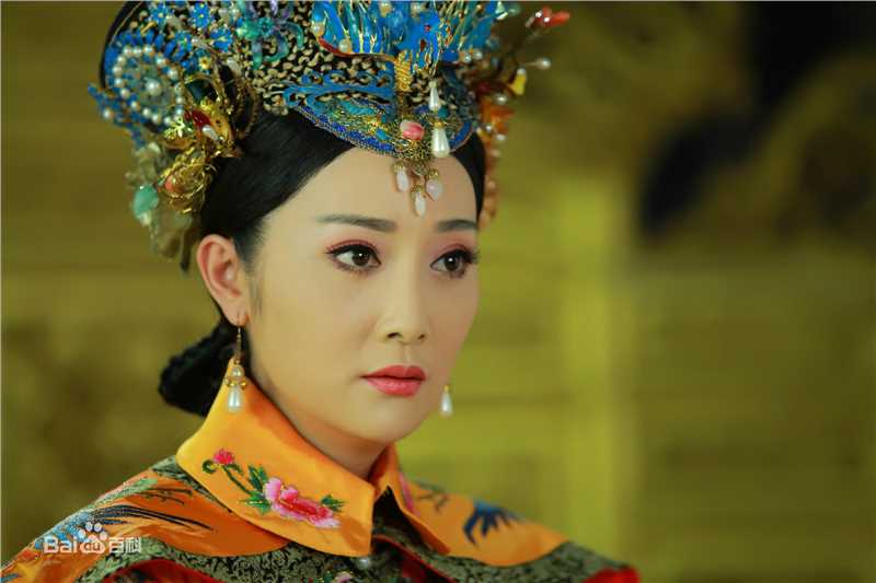 蒋林静(Jiang Linjing)古装造型前后照片