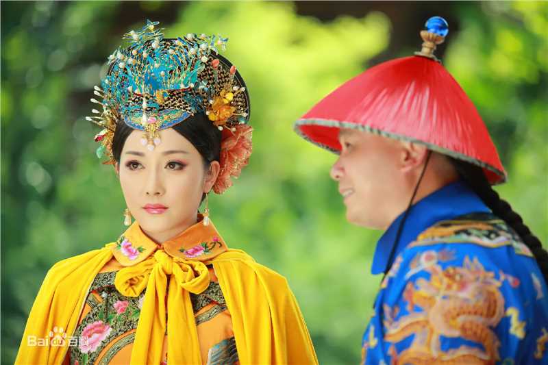 蒋林静(Jiang Linjing)古装造型前后照片