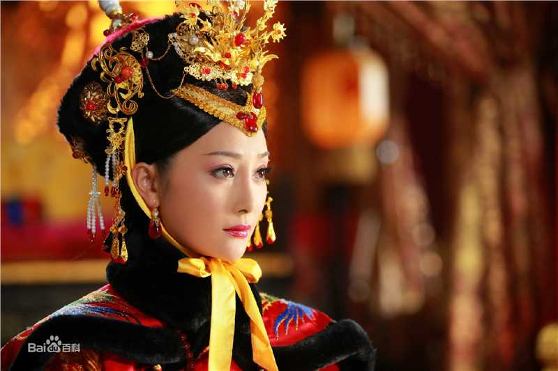 蒋林静(Jiang Linjing)古装造型前后照片