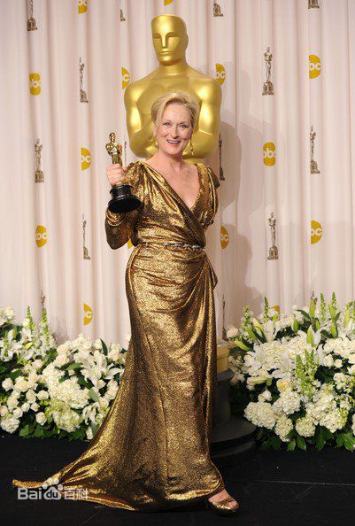 梅丽尔·斯特里普(Meryl Streep)第84届奥斯卡最佳女主角前后照片