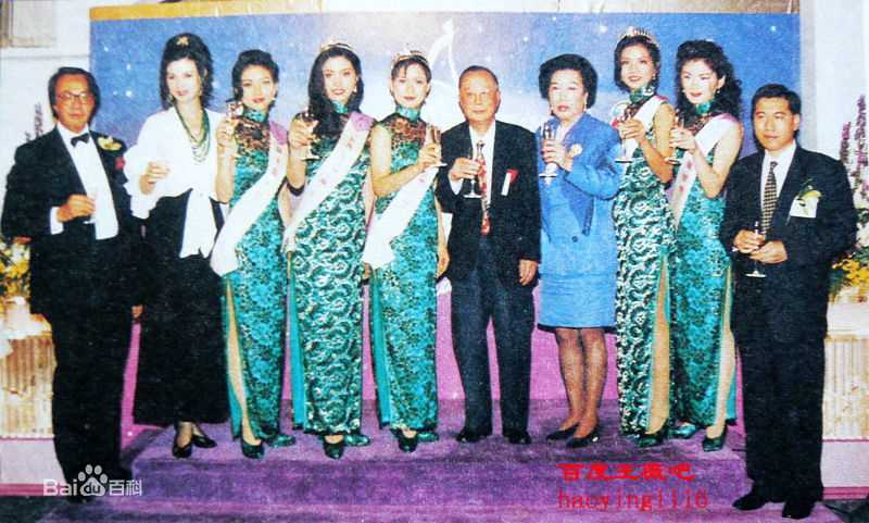 王薇(YoKo Wong Mei)亚洲小姐前后照片