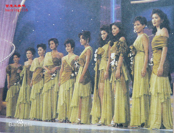 王薇(YoKo Wong Mei)亚洲小姐前后照片