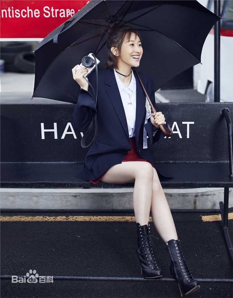 练练时尚街拍前后照片