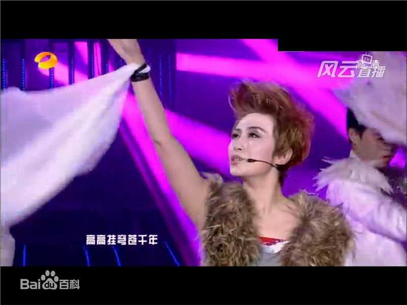 马丽(Mary)湖南卫视百变大咖秀模仿梅艳芳生活照