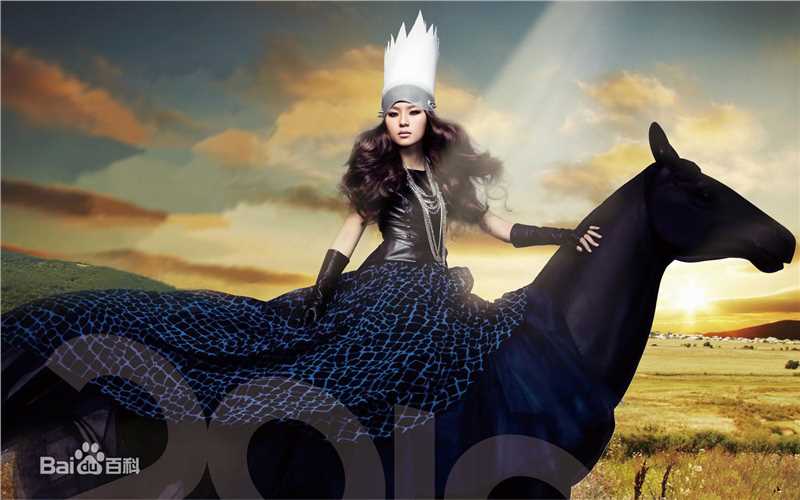 周笔畅(BiBi Zhou)2010-2011专辑宣传照前后照片