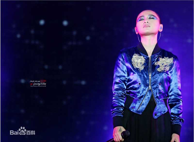 周笔畅(BiBi Zhou)“BOOM!”巡回演唱会生活照