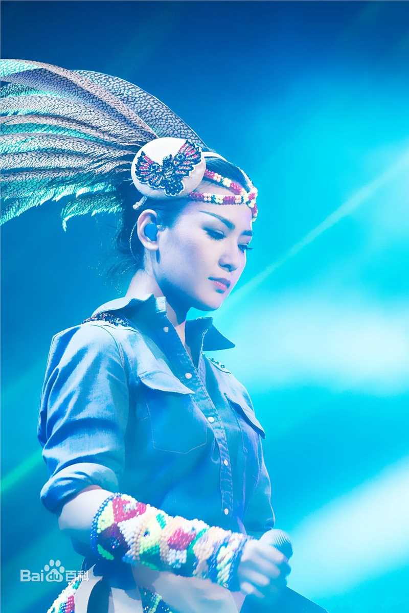 周笔畅(BiBi Zhou)“BOOM!”巡回演唱会生活照