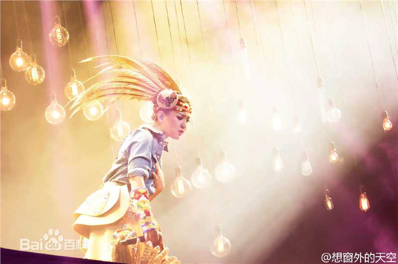 周笔畅(BiBi Zhou)“BOOM!”巡回演唱会生活照