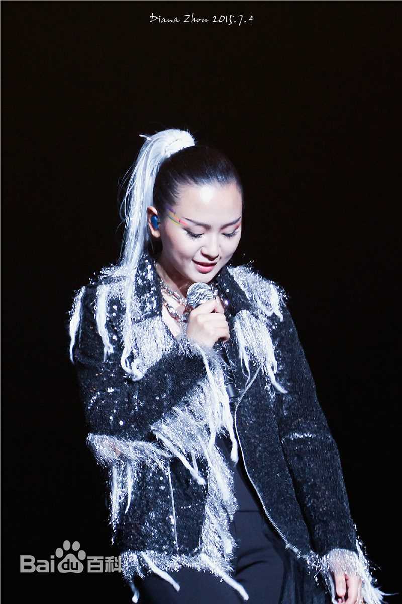 周笔畅(BiBi Zhou)“BOOM!”巡回演唱会生活照