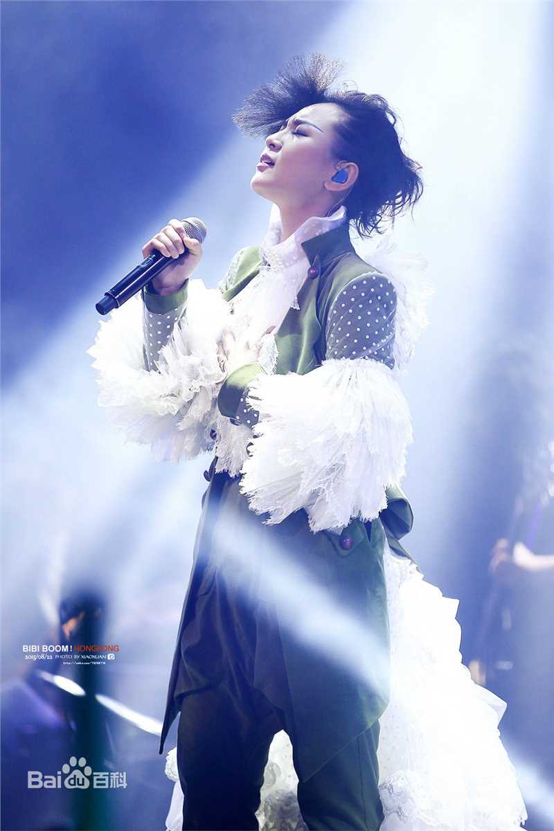 周笔畅(BiBi Zhou)“BOOM!”巡回演唱会生活照