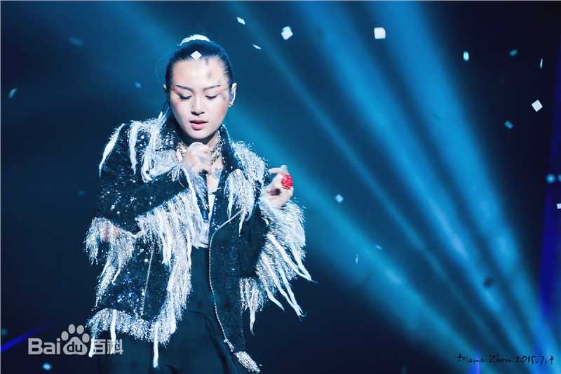 周笔畅(BiBi Zhou)“BOOM!”巡回演唱会生活照