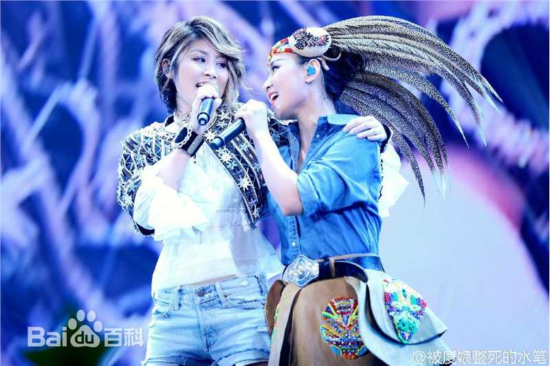 周笔畅(BiBi Zhou)“BOOM!”巡回演唱会生活照