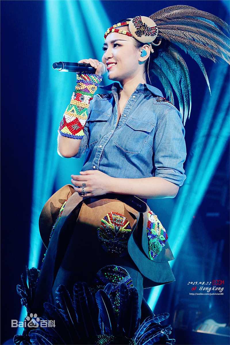 周笔畅(BiBi Zhou)“BOOM!”巡回演唱会生活照