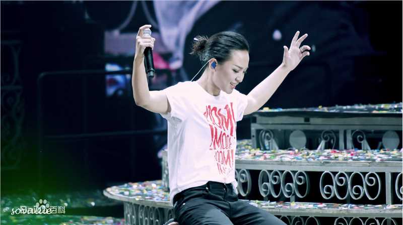 周笔畅(BiBi Zhou)“BOOM!”巡回演唱会生活照