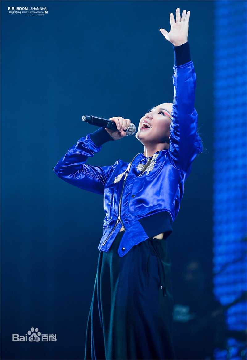 周笔畅(BiBi Zhou)“BOOM!”巡回演唱会生活照