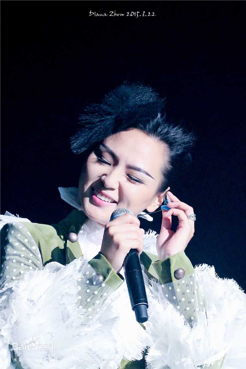 周笔畅(BiBi Zhou)“BOOM!”巡回演唱会生活照