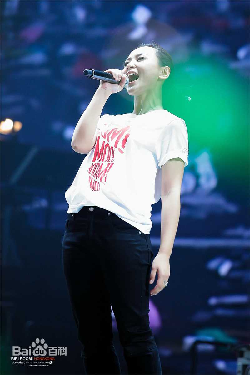 周笔畅(BiBi Zhou)“BOOM!”巡回演唱会生活照
