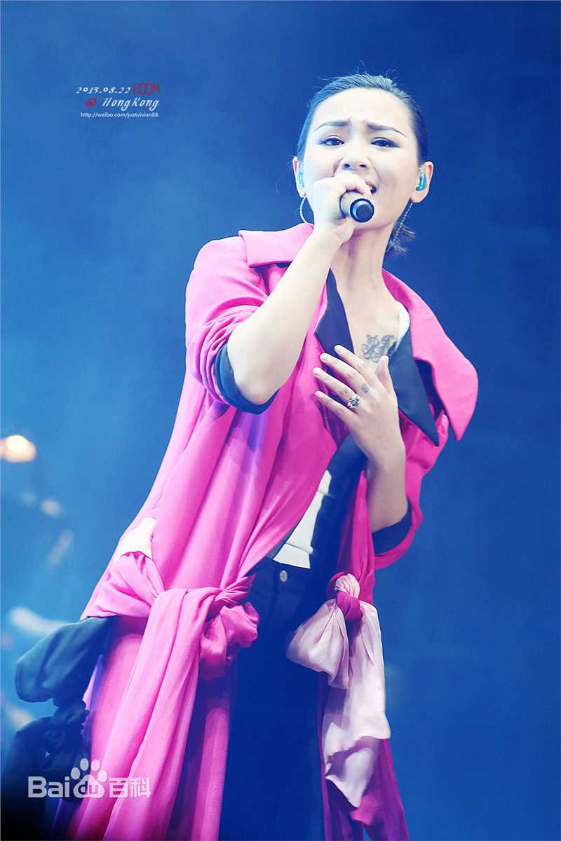 周笔畅(BiBi Zhou)“BOOM!”巡回演唱会生活照