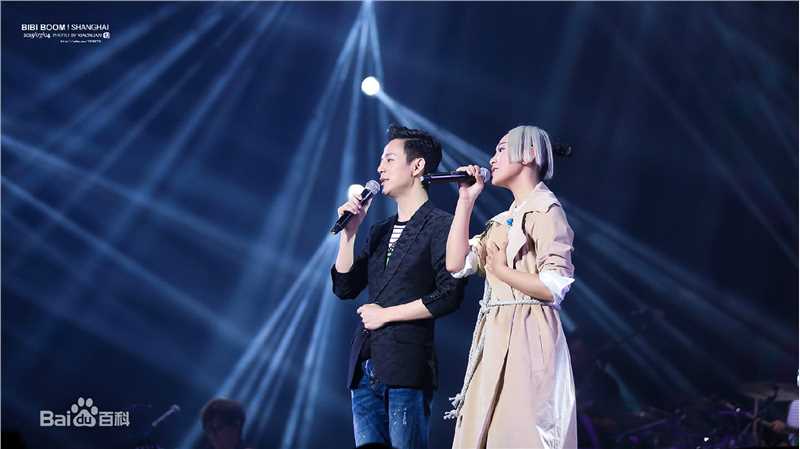 周笔畅(BiBi Zhou)“BOOM!”巡回演唱会生活照
